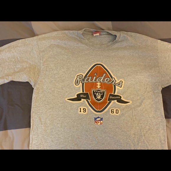 VINTAGE Raiders Long Sleeve Tee - Picture 3 of 5